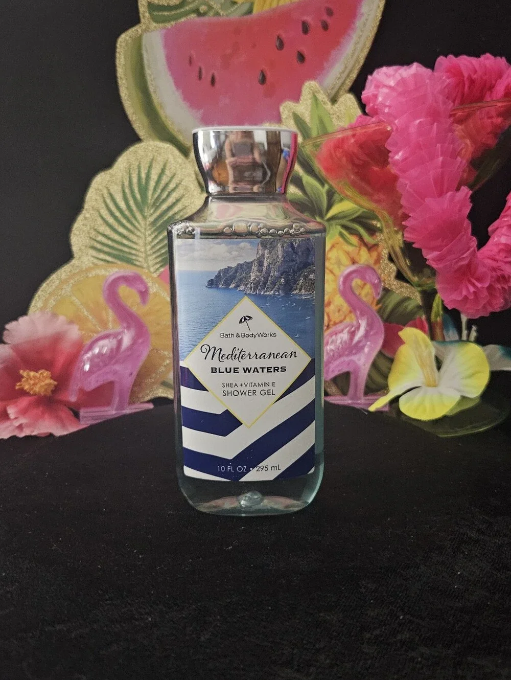 NWT Bath & Body Works Mediterranean Blue Waters 2-piece Set - Blue, White